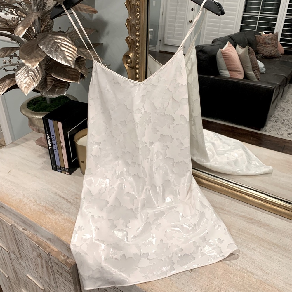 Victoria’s Secret White floral lingerie XS